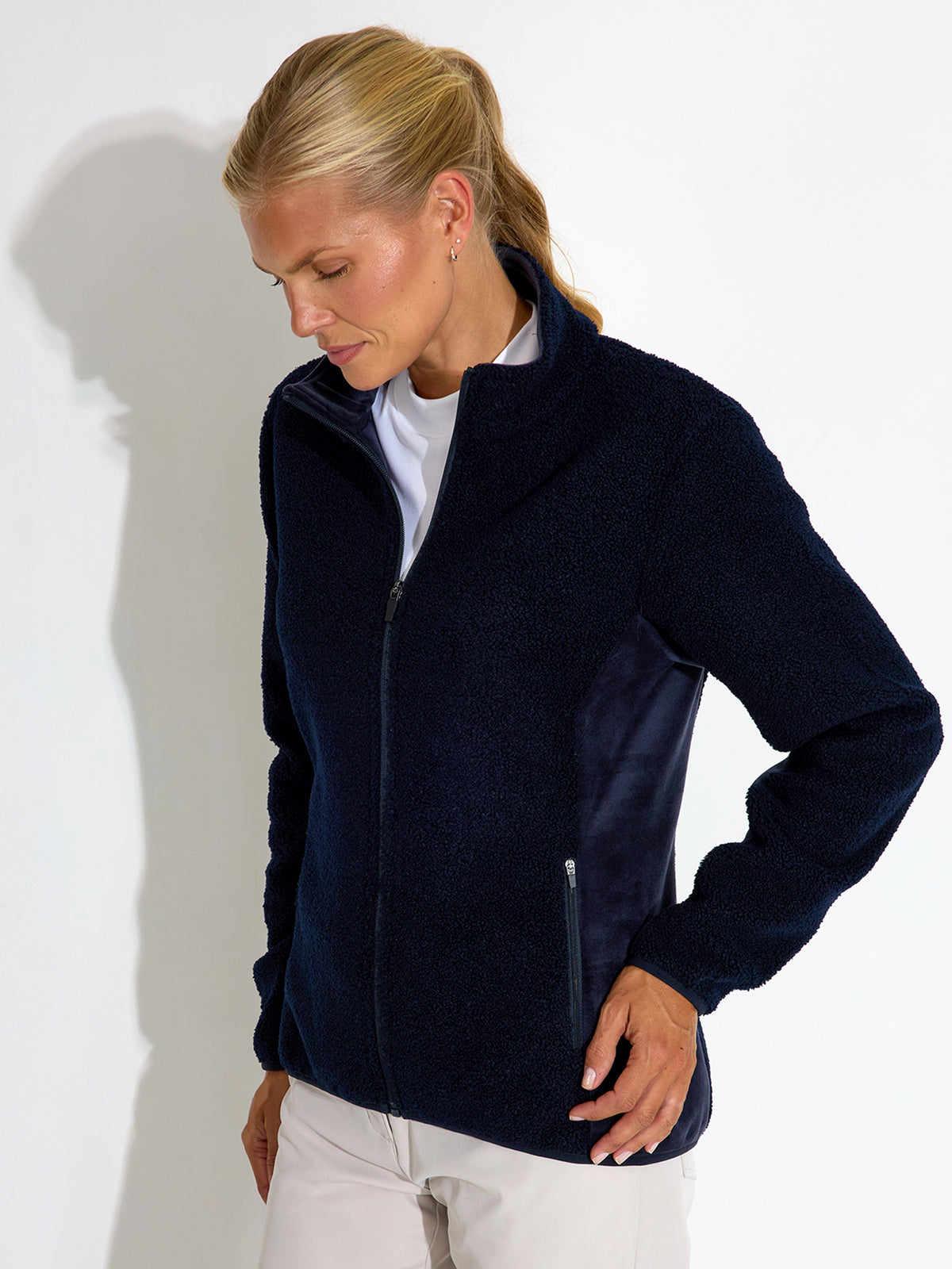 Lds Highlands midlayer - navy-1