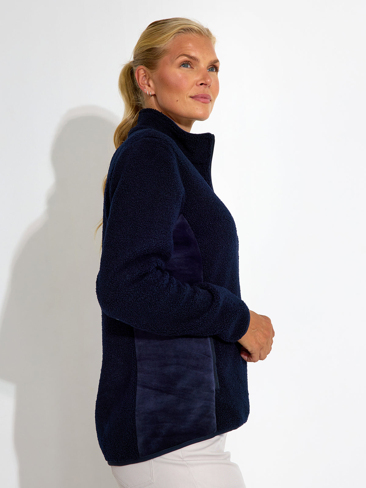 Lds Highlands midlayer - navy-5