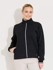 Lds Woburn midlayer fullzip - black