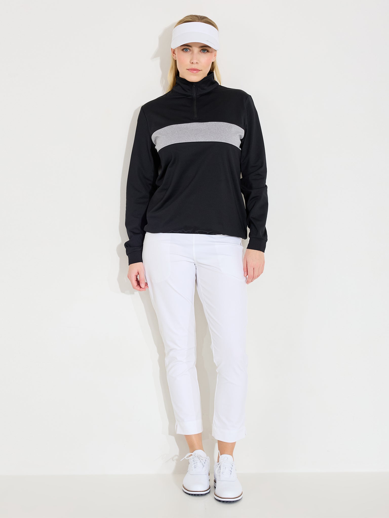 Lds Club midlayer - black/lt grey-3