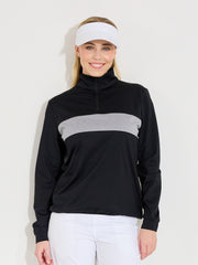 Lds Club midlayer - black/lt grey