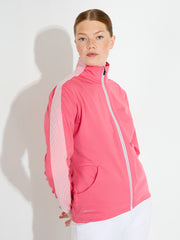 Lds Bovey midlayer jkt - lipstick