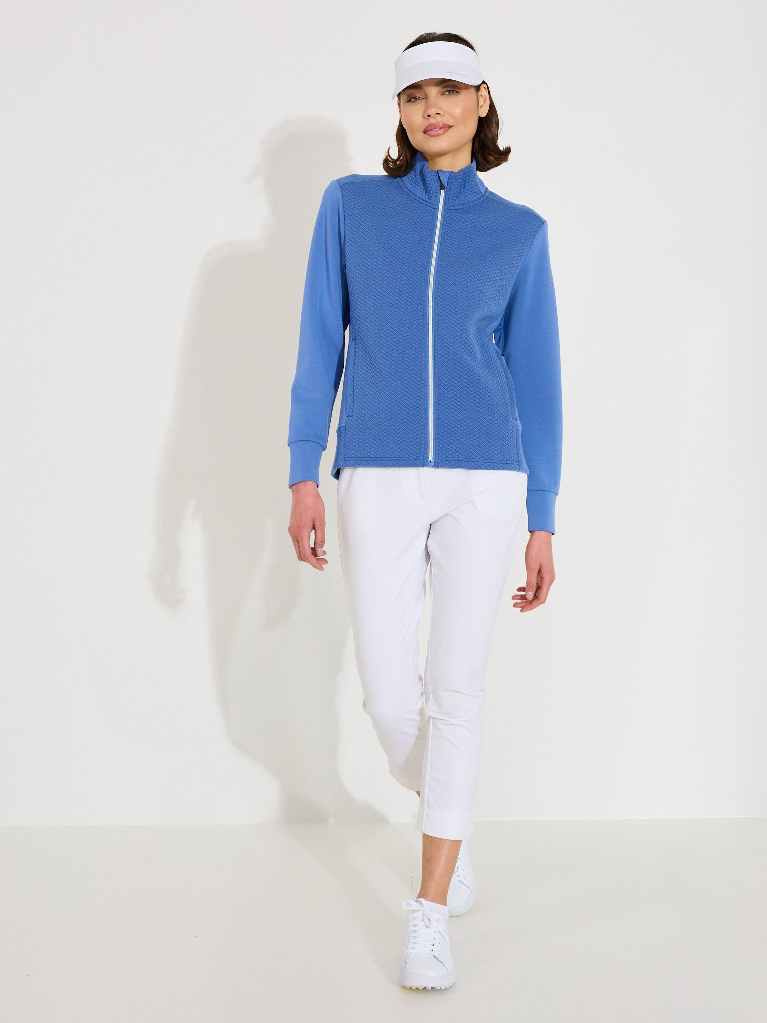 Lds Carden midlayer jacket - horizon blue-4