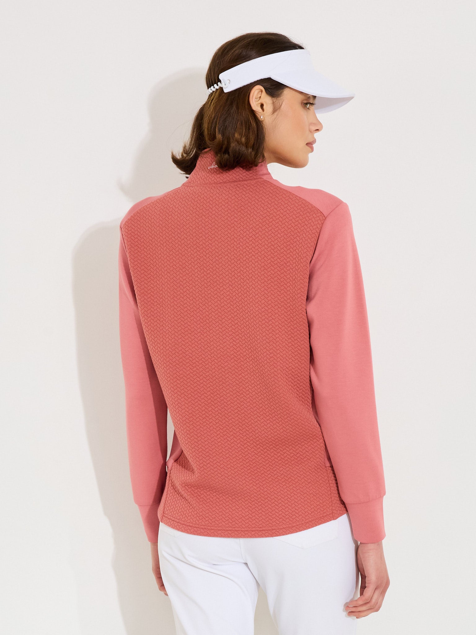 Lds Carden midlayer jacket - dusty rose