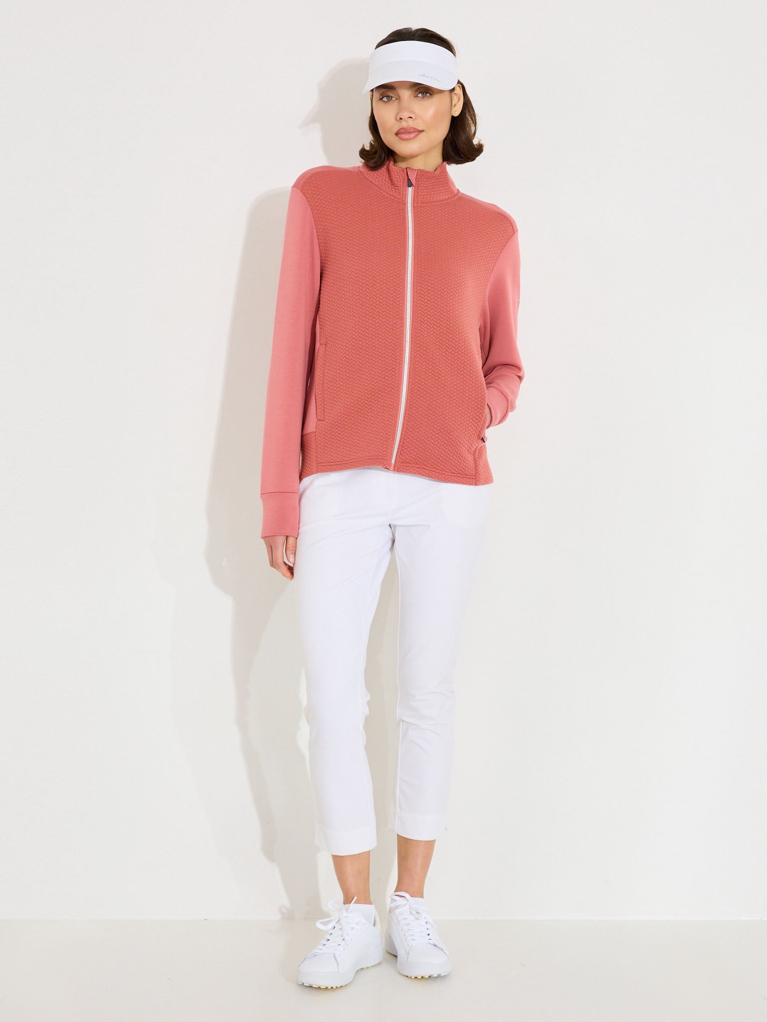 Lds Carden midlayer jacket - dusty rose-3