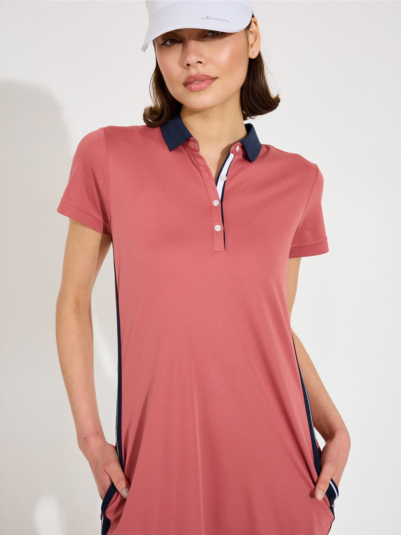 Lds Peggy dress - dusty rose-4