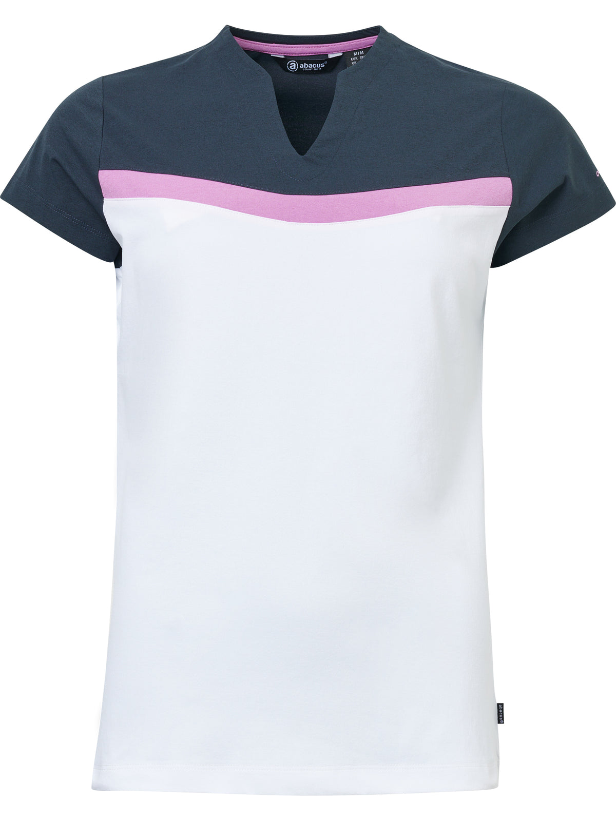 Lds Erin cupsleeve - white/iris-5