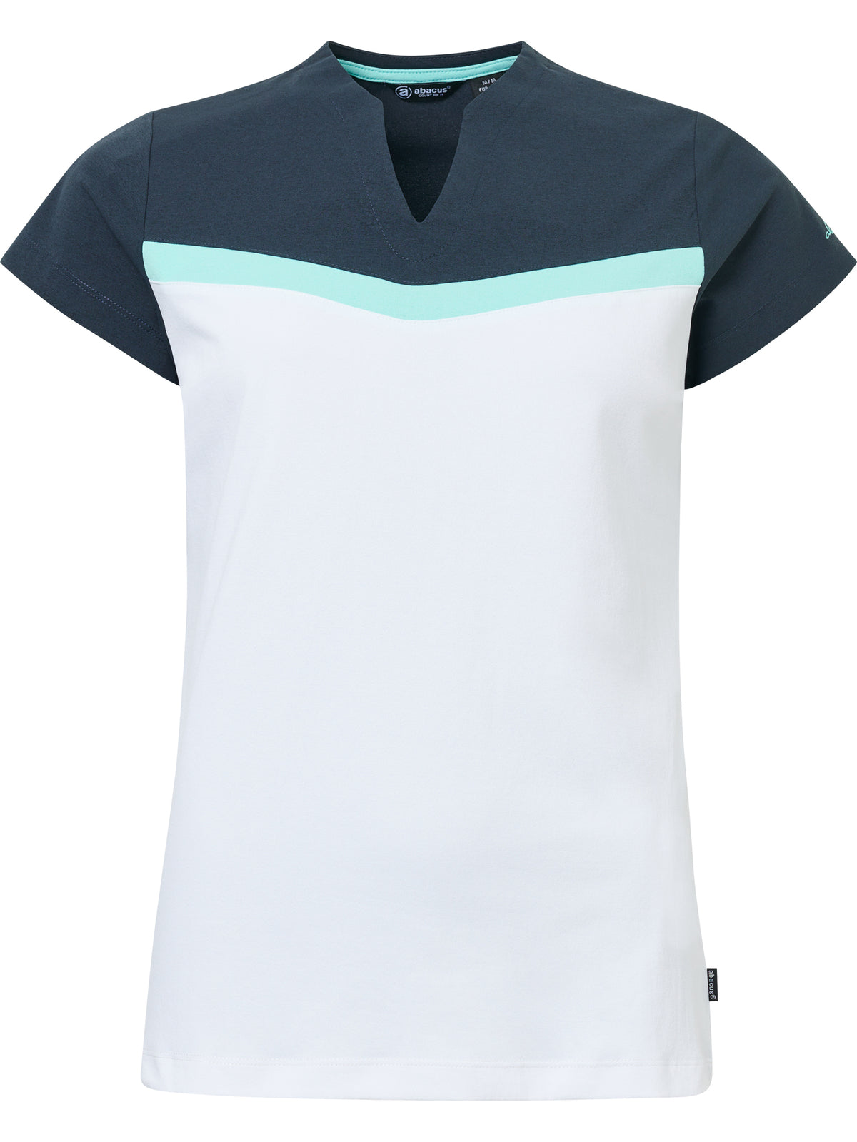Lds Erin cupsleeve - aqua/white-5