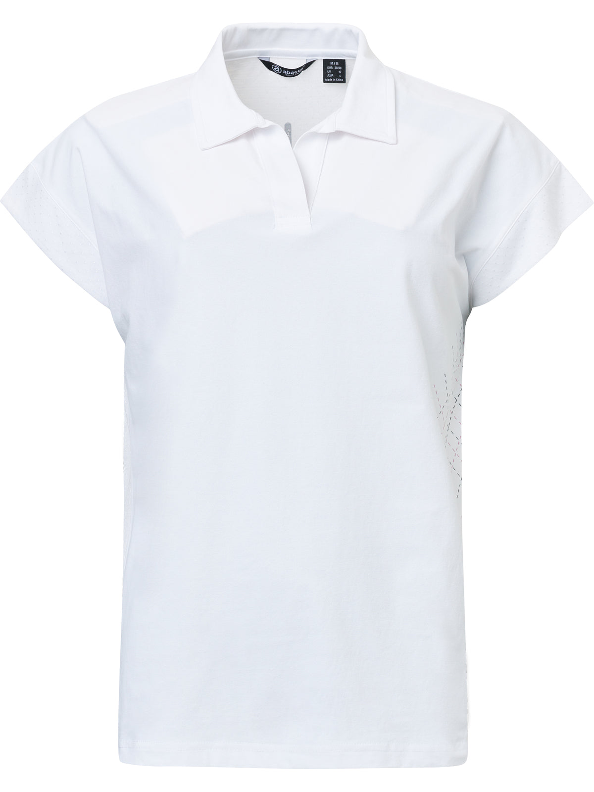 Lds Erin loosefit cupsleeve - white-6