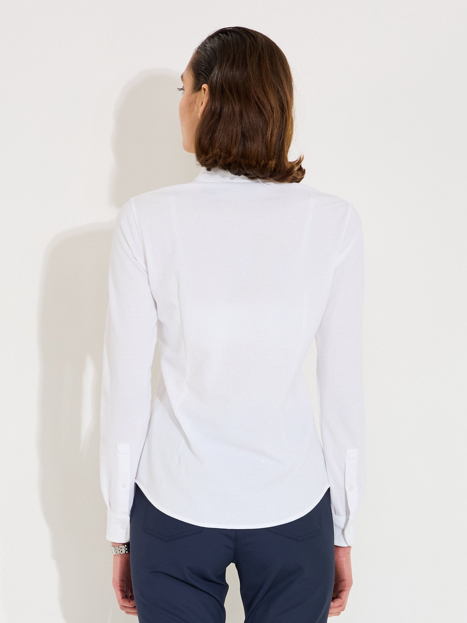 Lds Hillside shirt - white-2