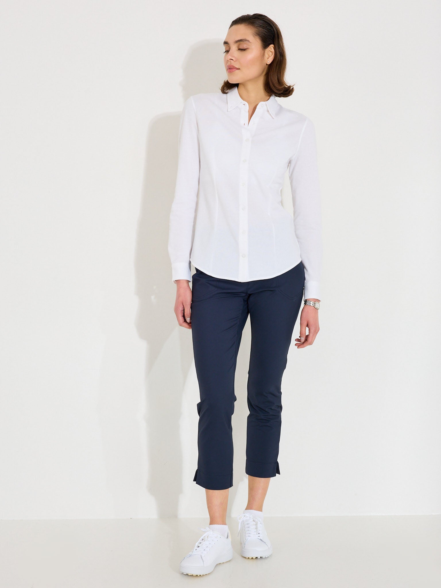 Lds Hillside shirt - white-4