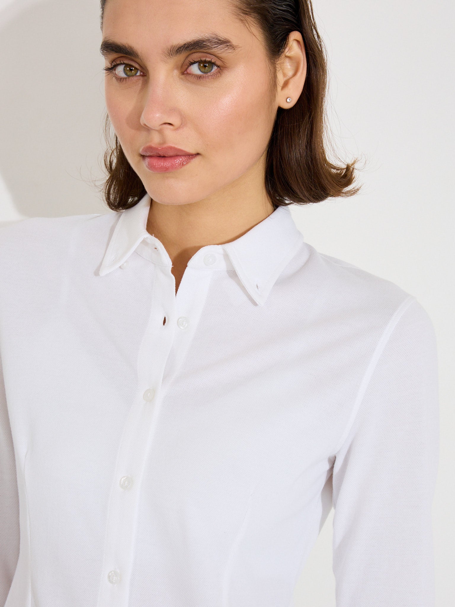 Lds Hillside shirt - white-3