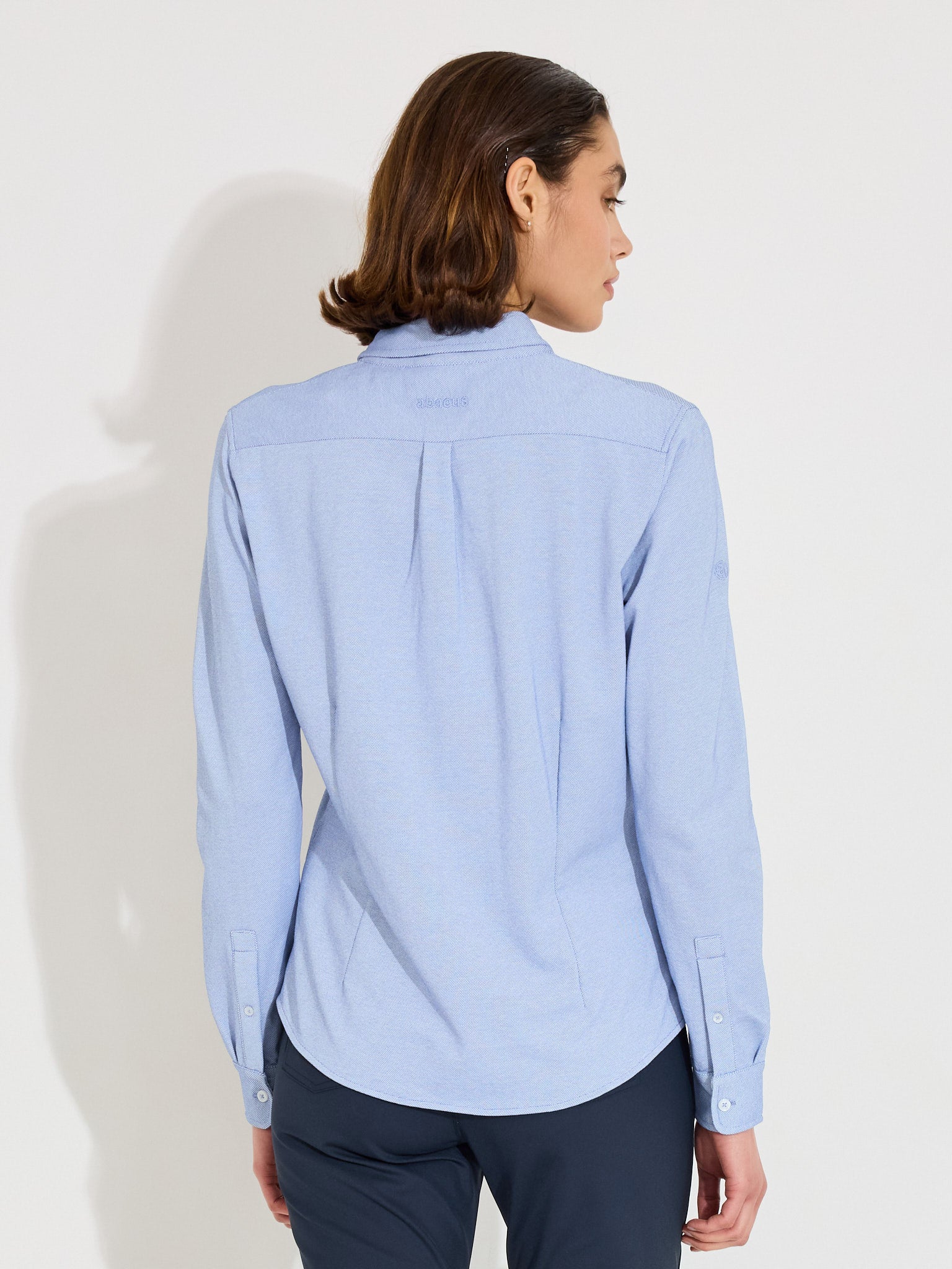 Lds Hillside shirt - oxfordblue-2