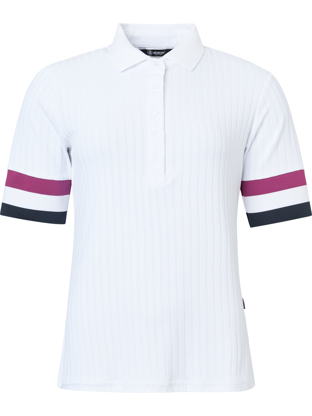 Lds Pebble halfsleeve - white/iris-5