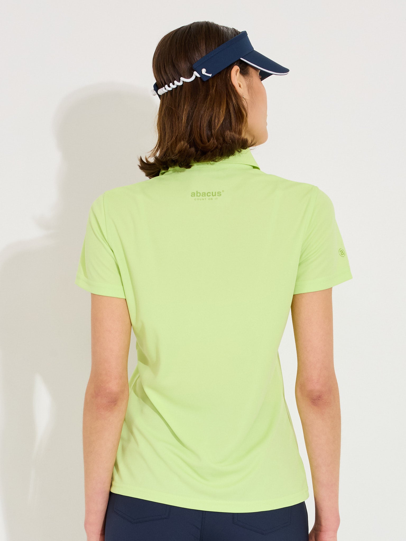 Lds Cray drycool polo - lime-2