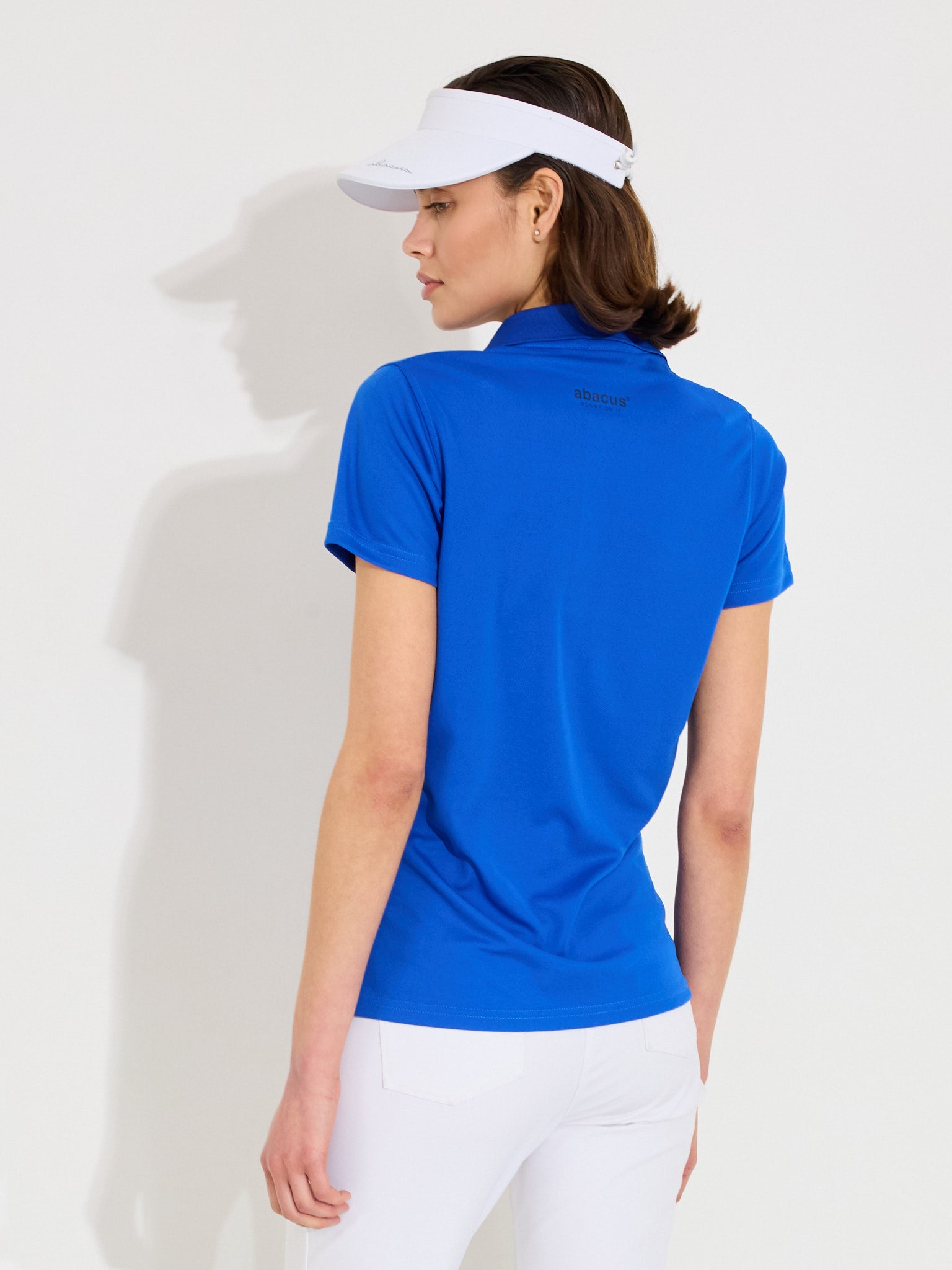 Lds Cray drycool polo - royal blue-2