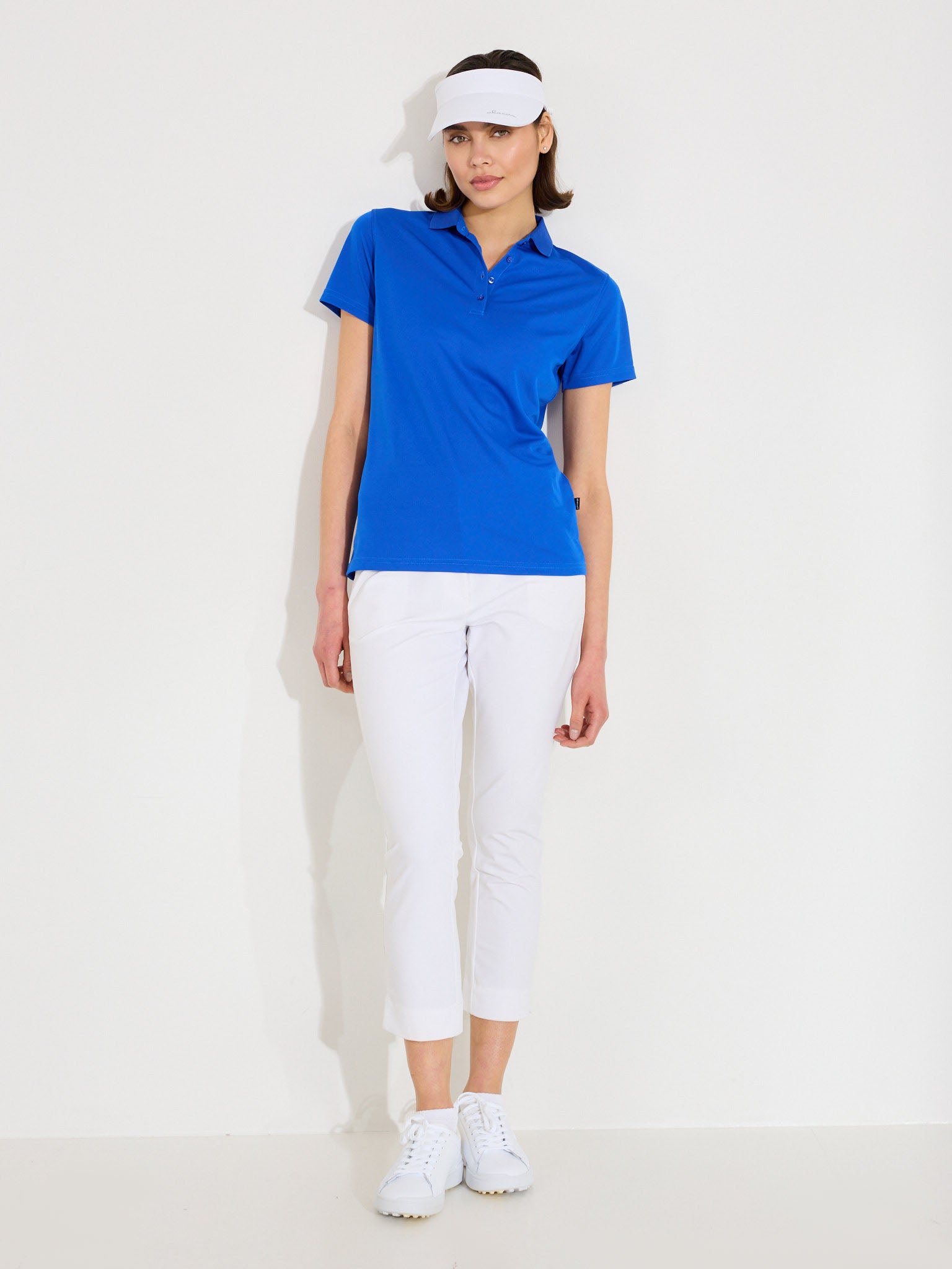Lds Cray drycool polo - royal blue-3