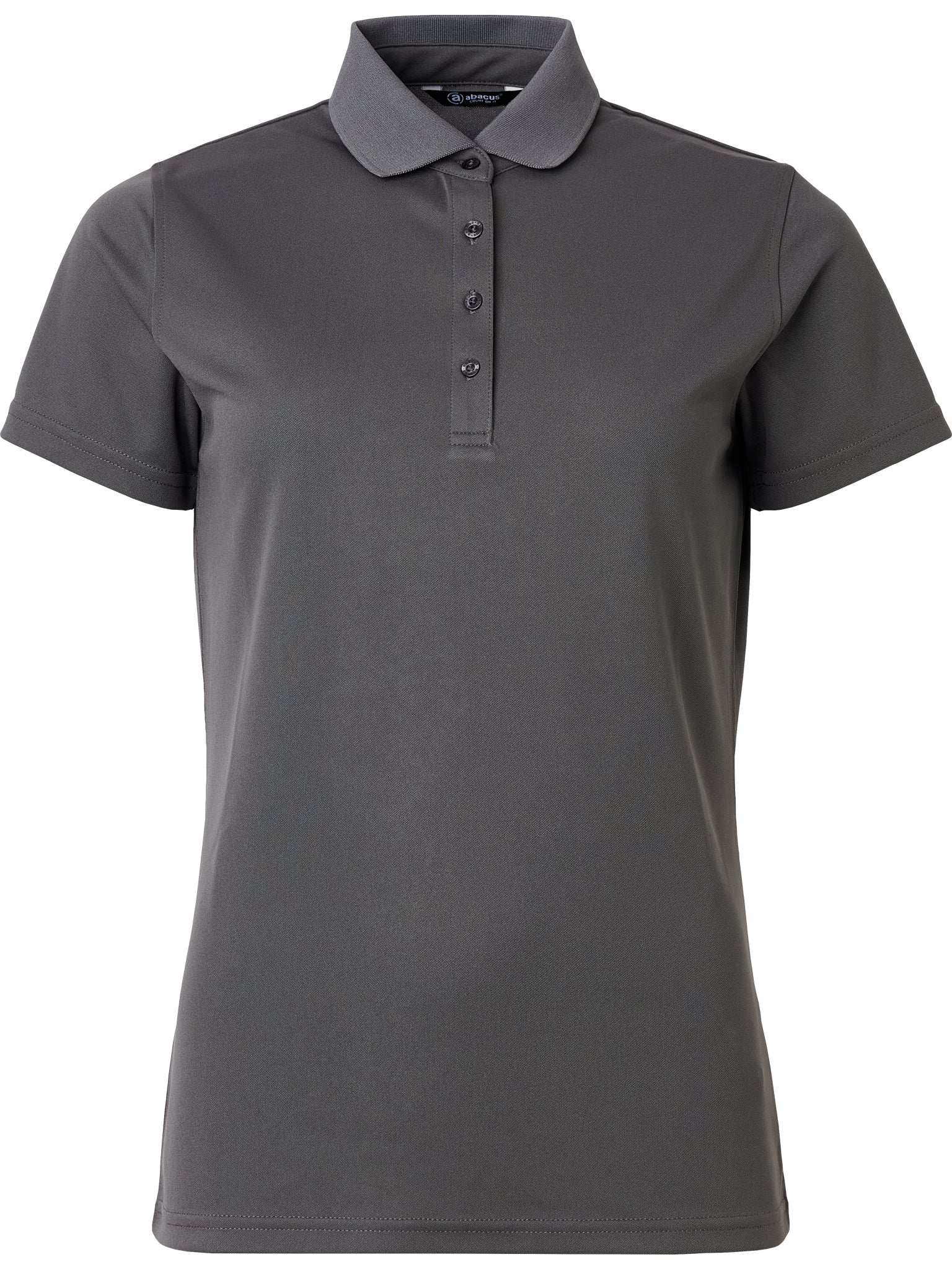 Lds Cray drycool polo - dk.grey