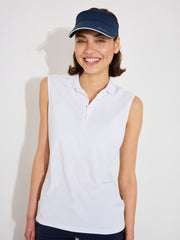 Lds Cray drycool sleeveless - white