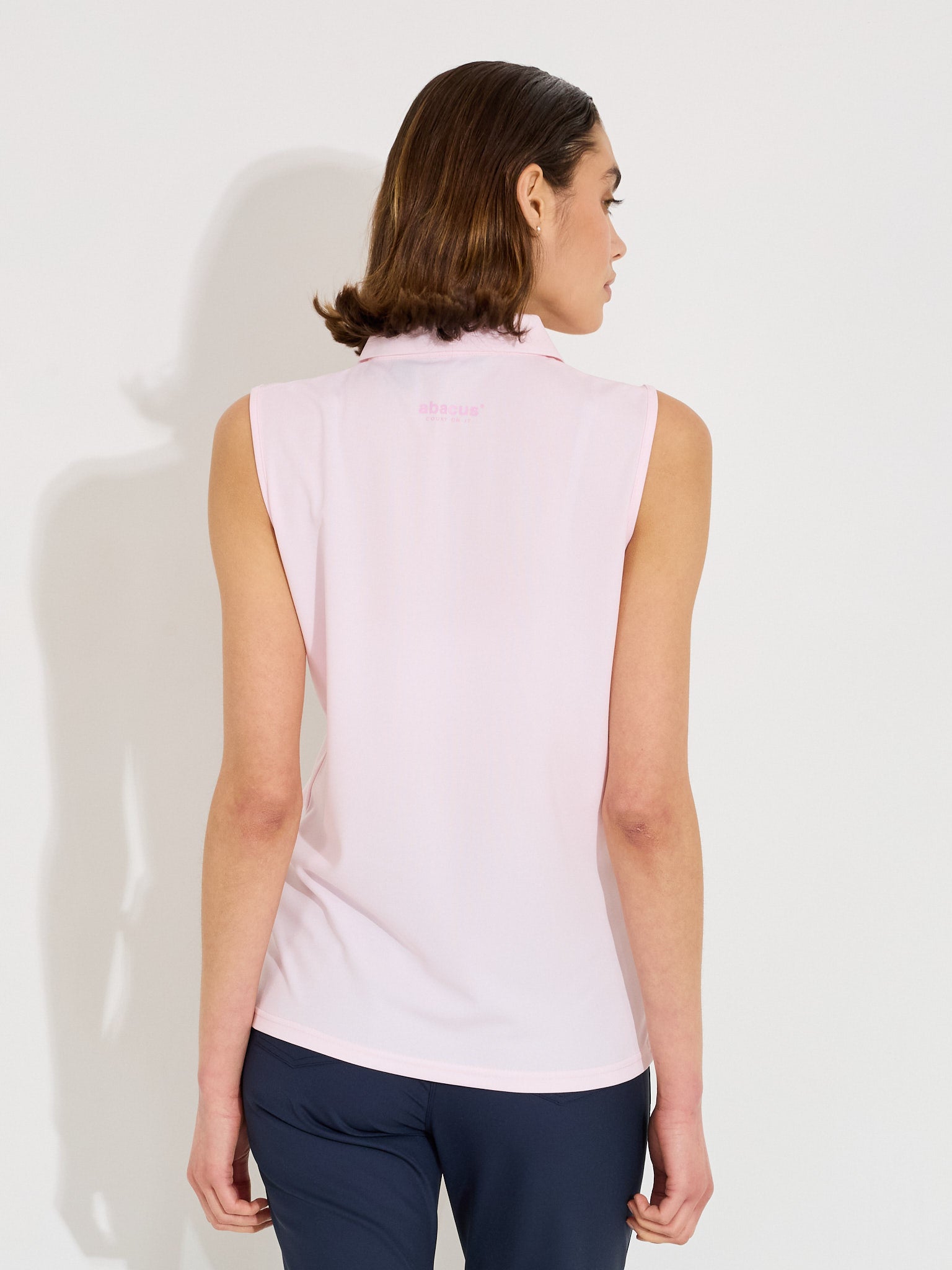 Lds Cray drycool sleeveless - lt.pink