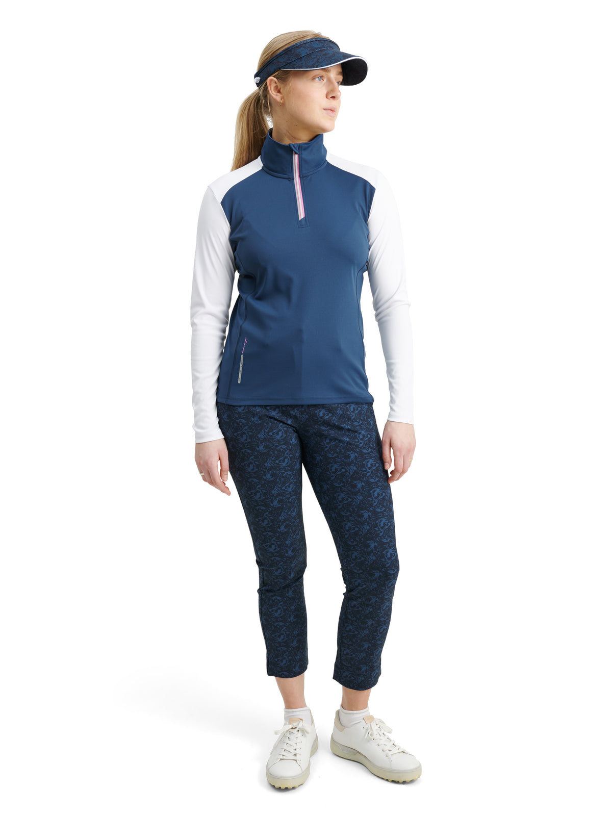 Lds Cypress longsleeve - peacock blue-3