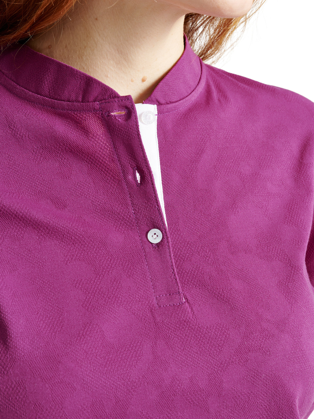 Lds Crystal polo - violet-3