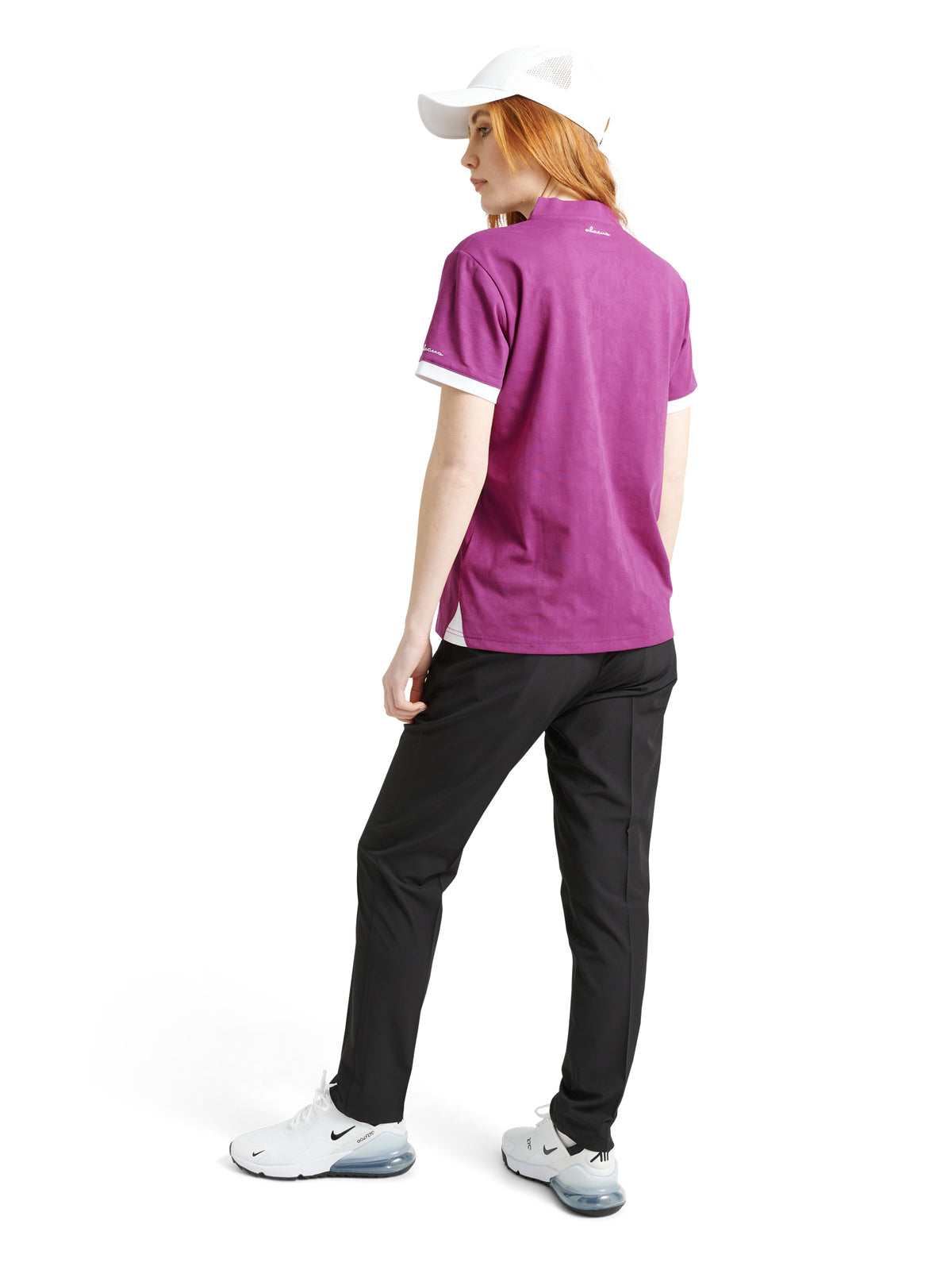 Lds Crystal polo - violet-5
