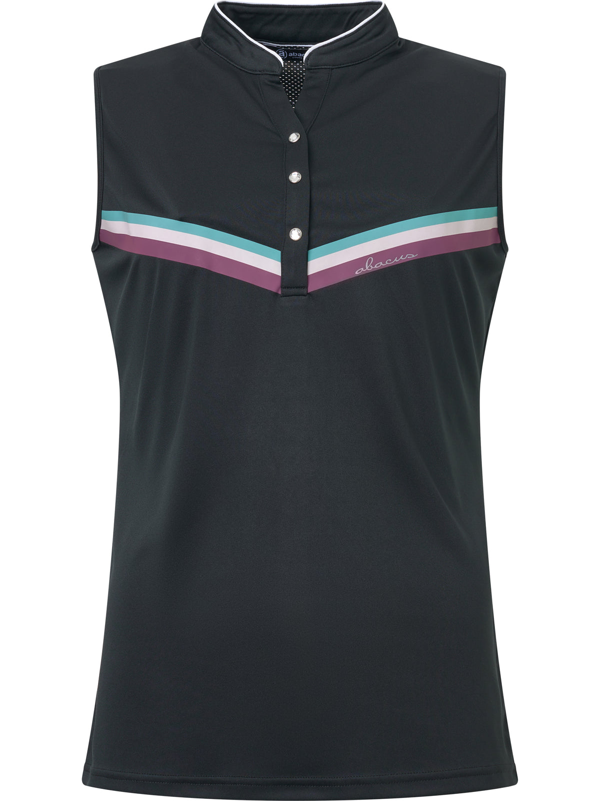 Lds Simone drycool sleeveless - black-6