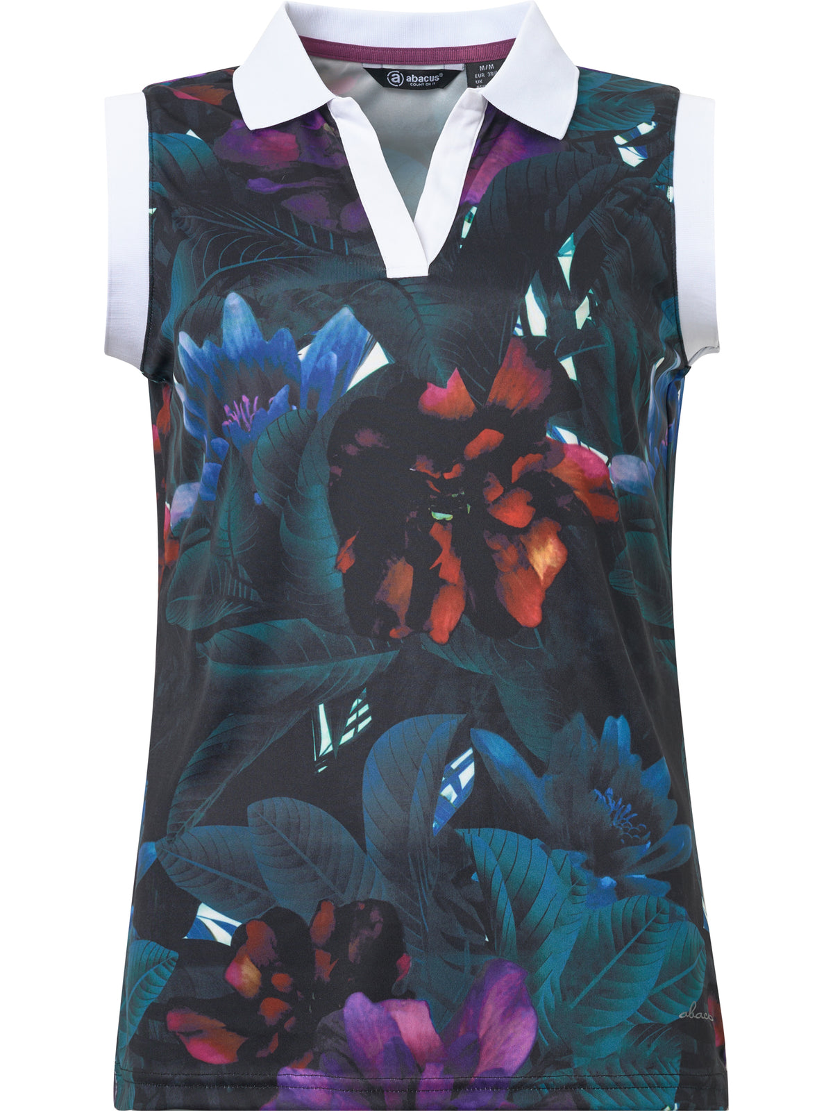 Lds Juliet sleeveless - flower-6