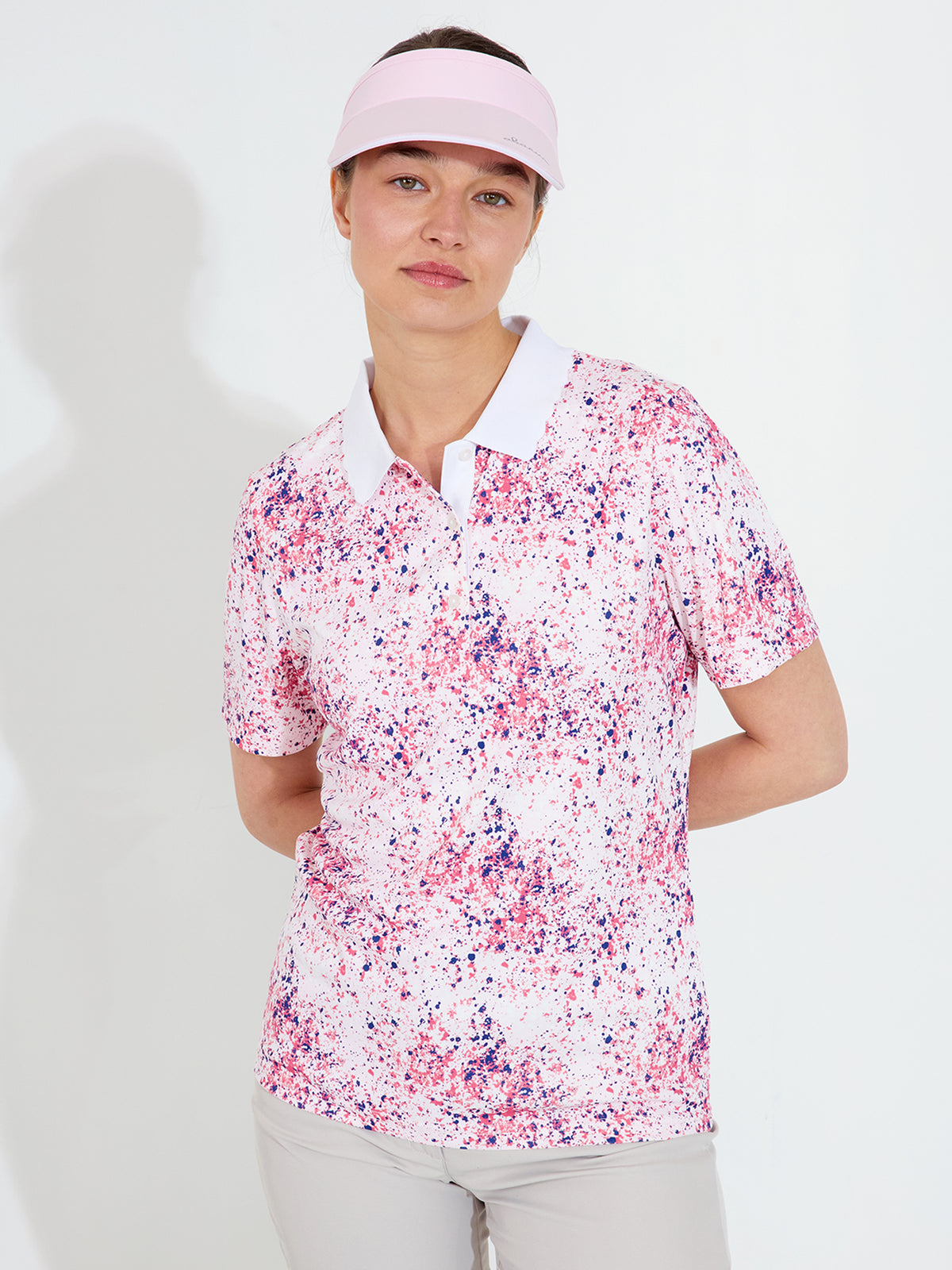Lds Victoria drycool polo - splash-1