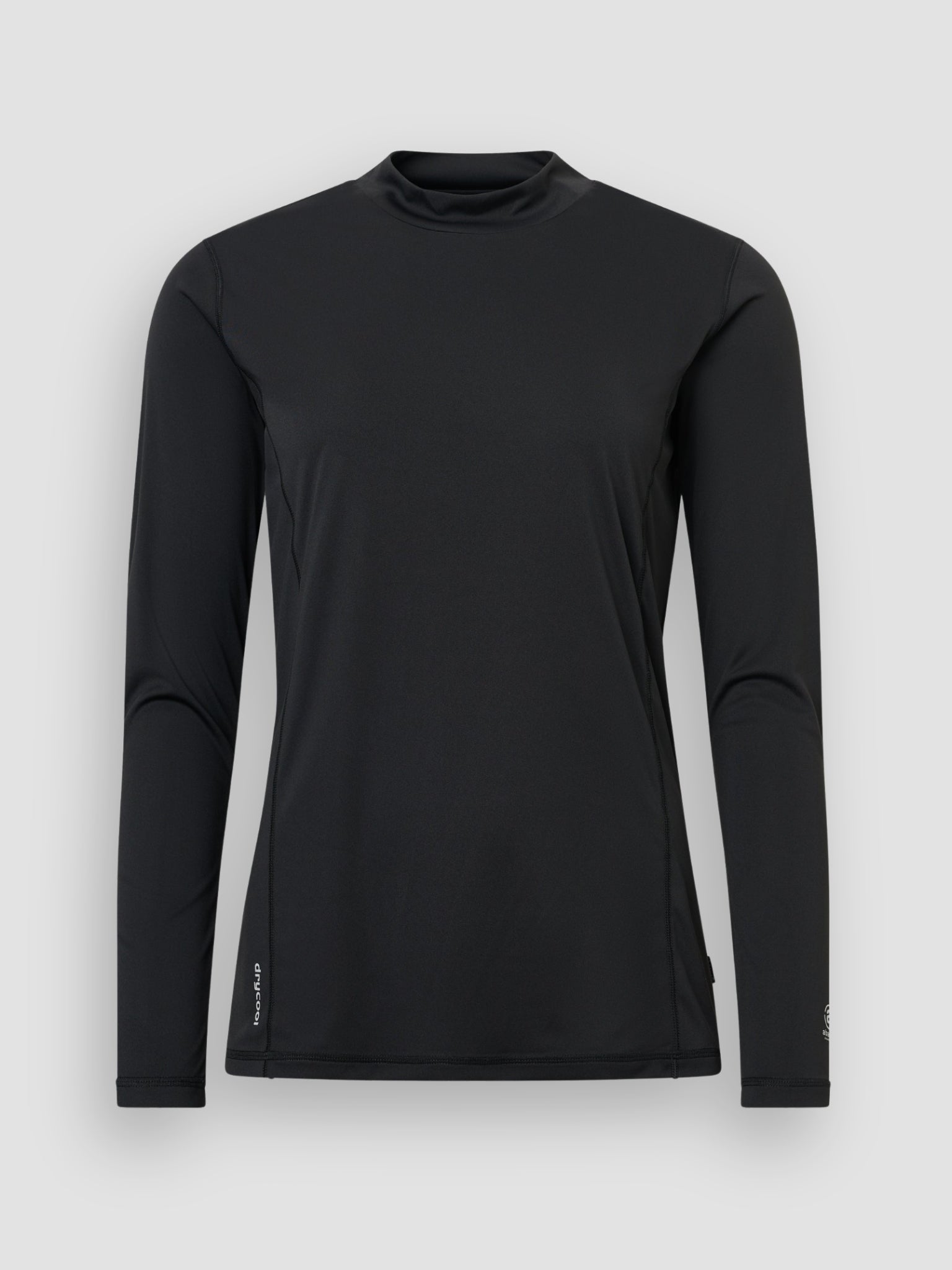 Lds Aloha UV turtle neck - black