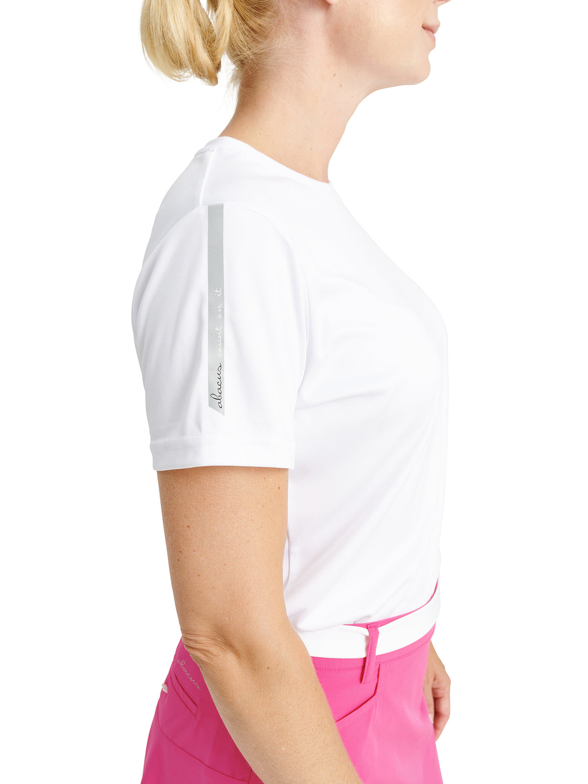 Lds Loop t-shirt - white-2