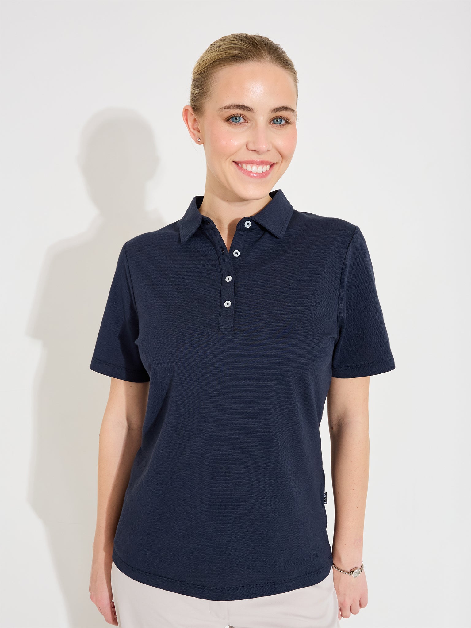 Lds Hillside polo - navy