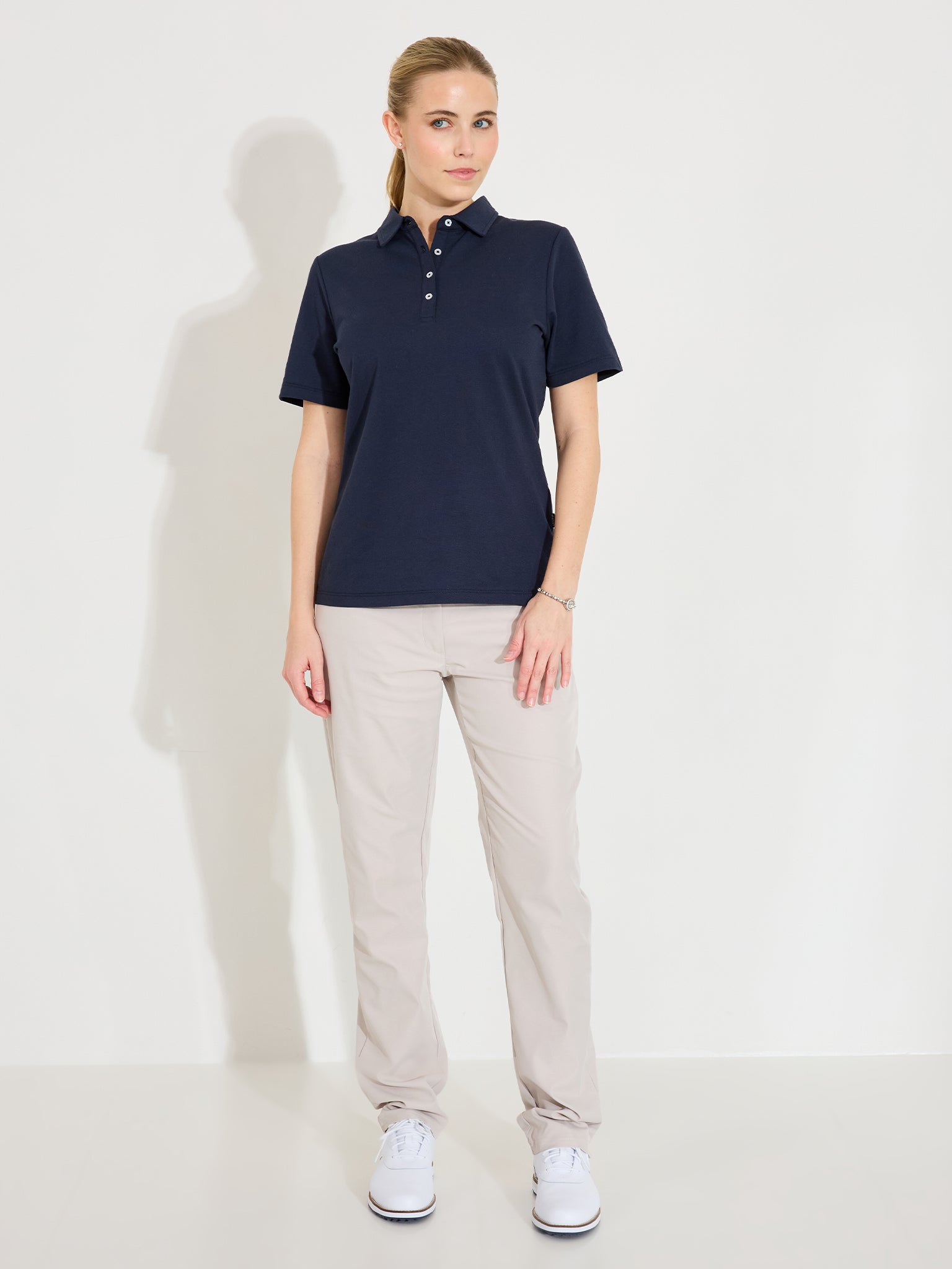 Lds Hillside polo - navy