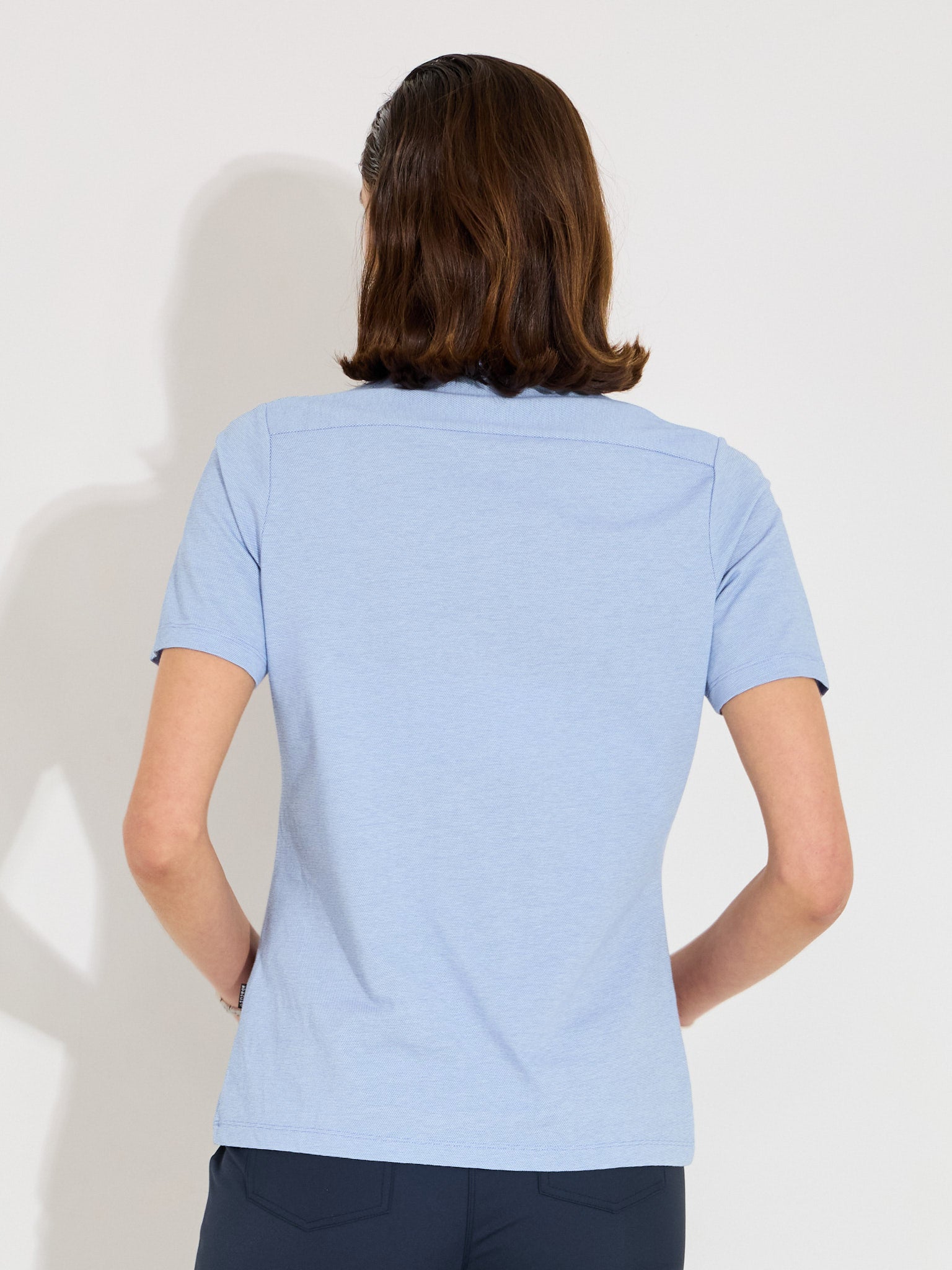 Lds Hillside polo - oxfordblue