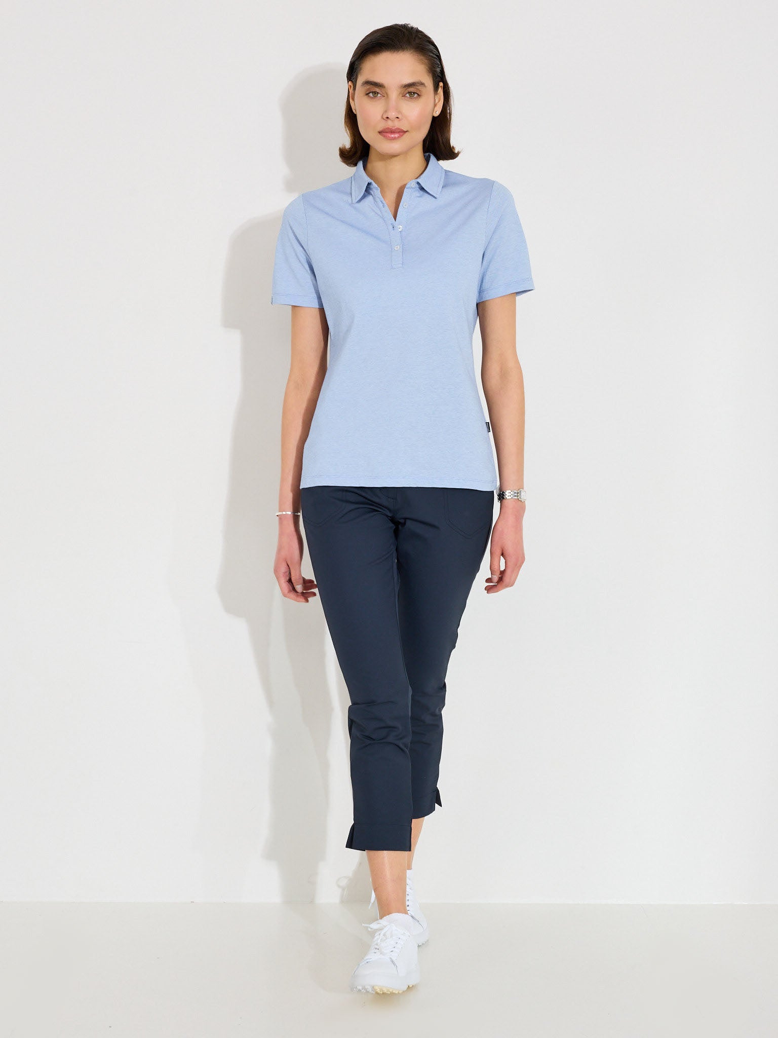 Lds Hillside polo - oxfordblue-3