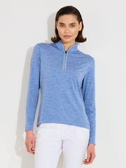 Lds Spey longsleeve - horizon blue