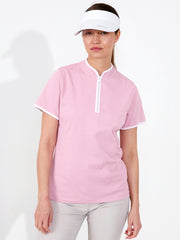 Lds Turnberry polo - dusty pink