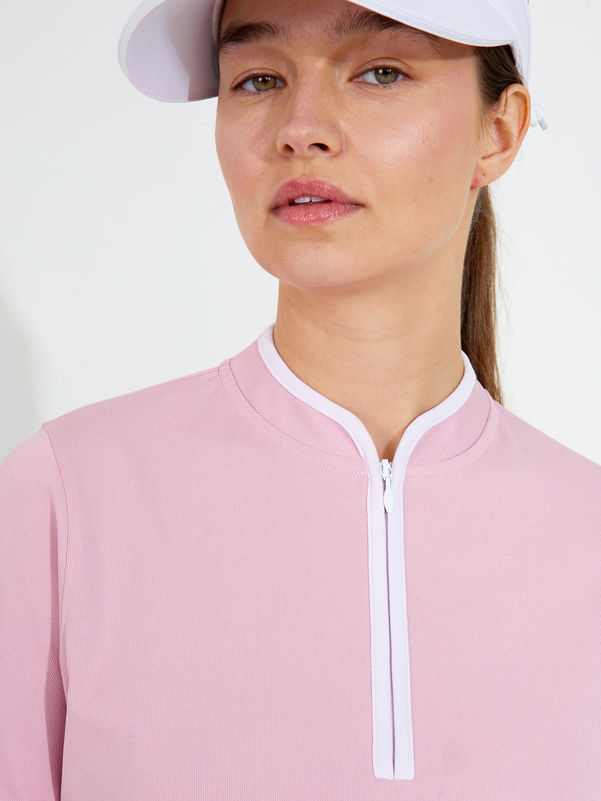 Lds Turnberry polo - dusty pink-4