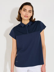 Lds Manga loosefit cupsleeve - navy