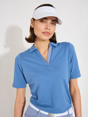 Lds Bovey halfsleeve - horizon blue