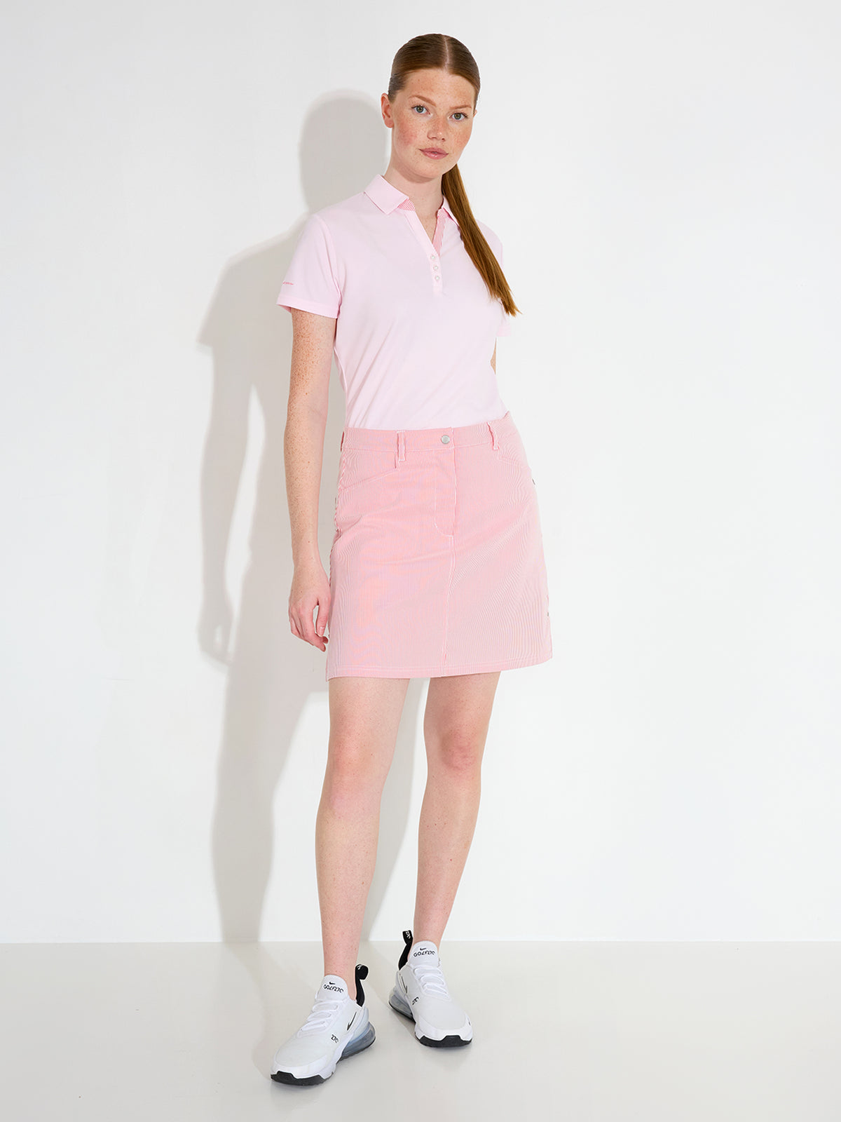 Lds Bovey skorts - lipstick-1