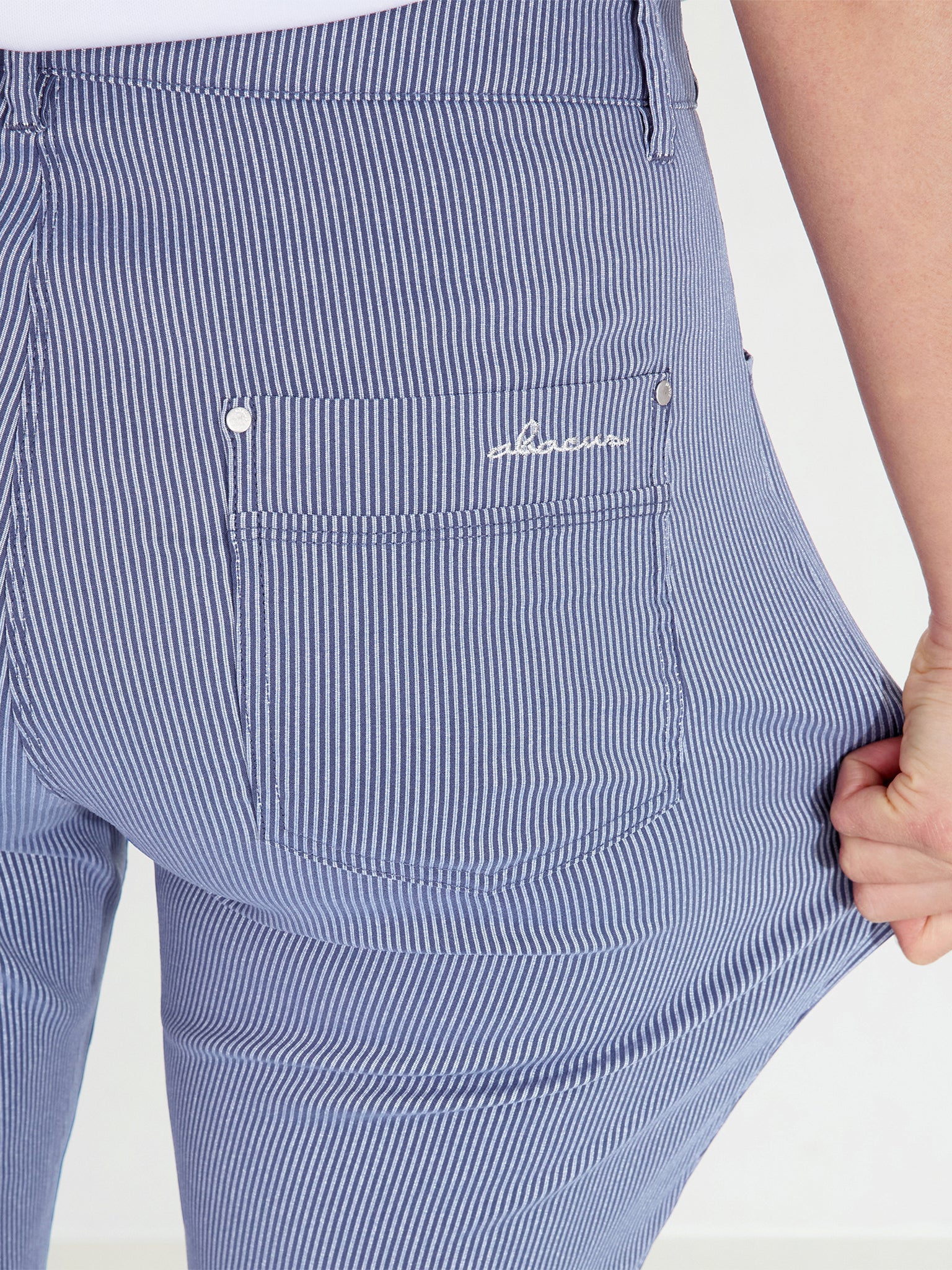Lds Bovey 7/8 trousers - horizon blue-3