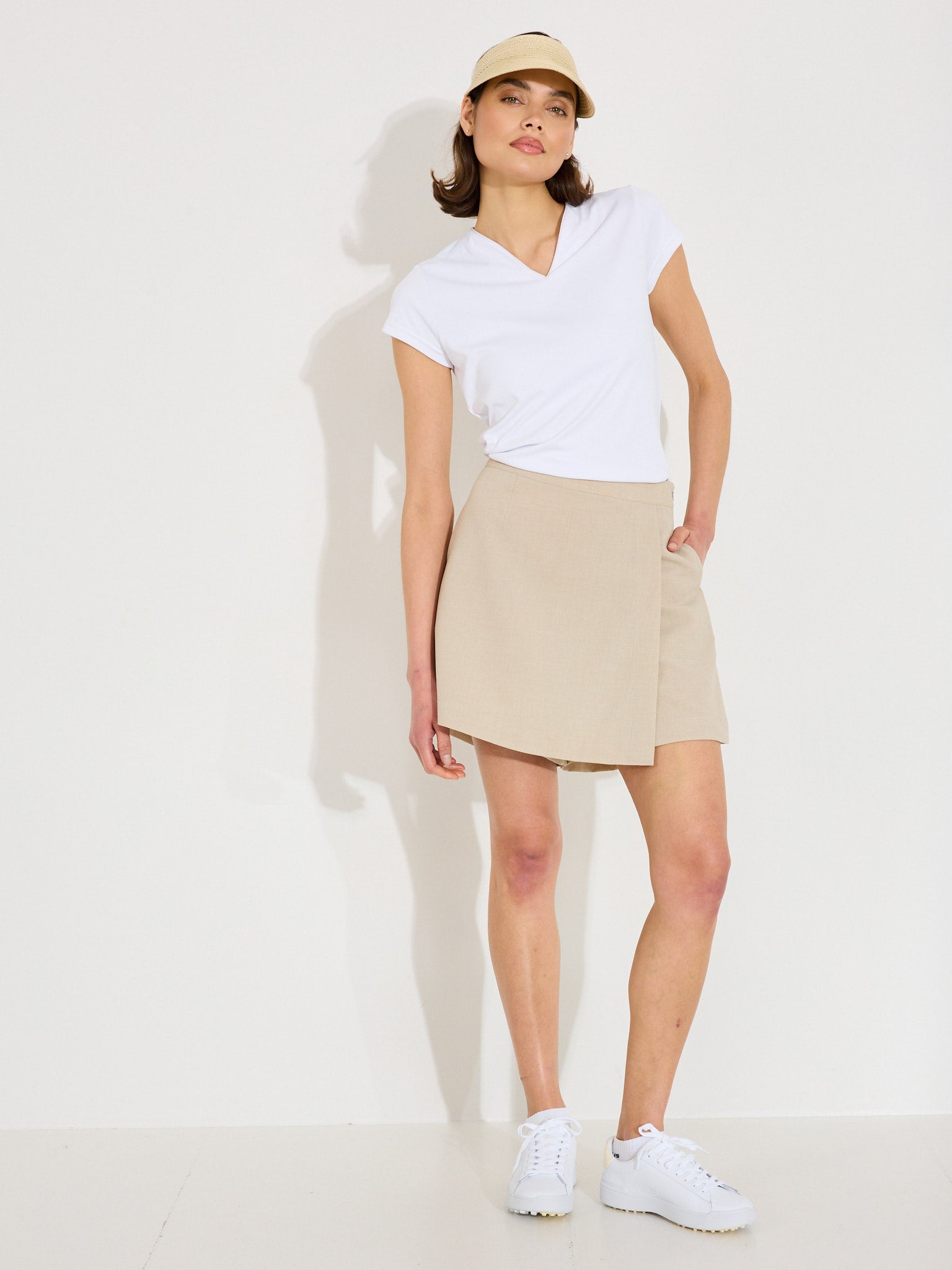 Lds Fortrose skorts - lt.sand-5