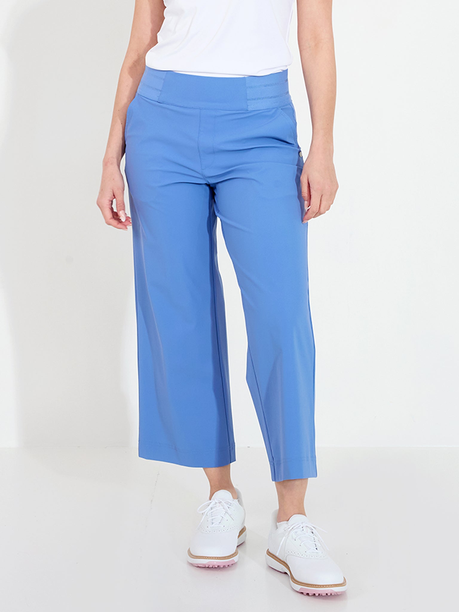 Lds Putter 7/8 trousers - horizon blue-1