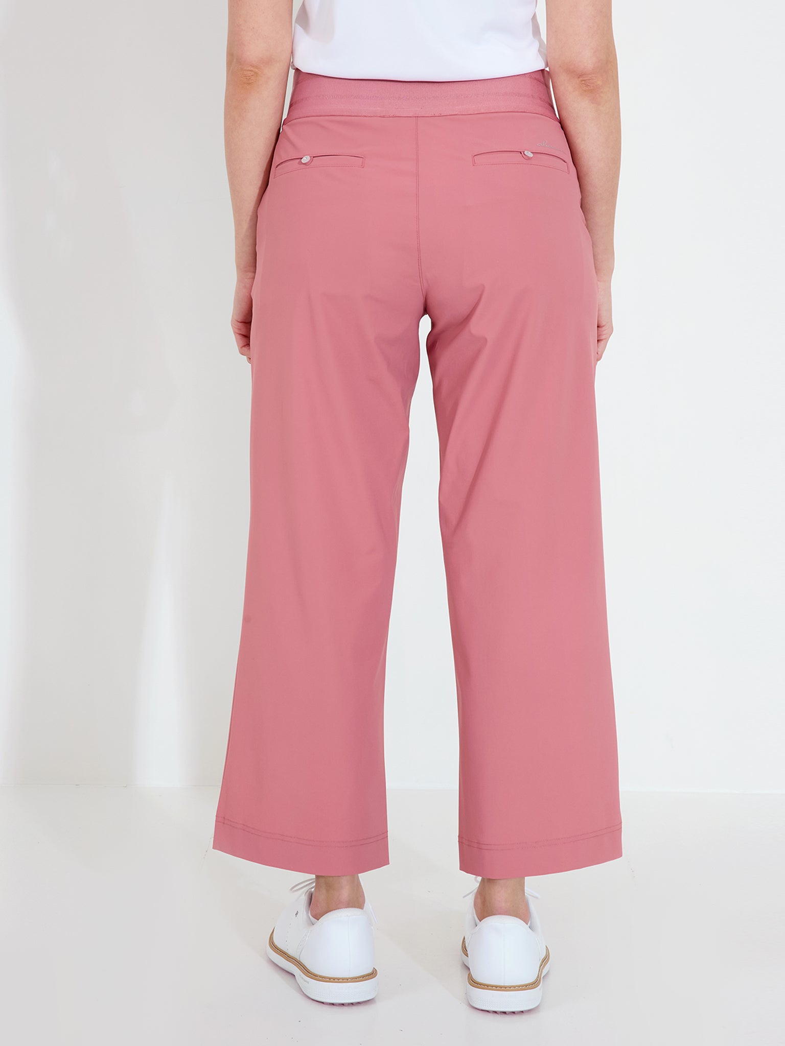 Lds Putter 7/8 trousers - dusty rose