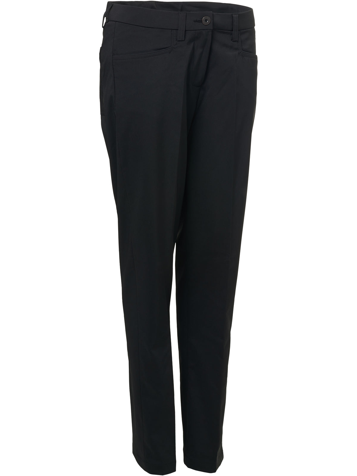 Lds Cleek stretch trousers - black-1