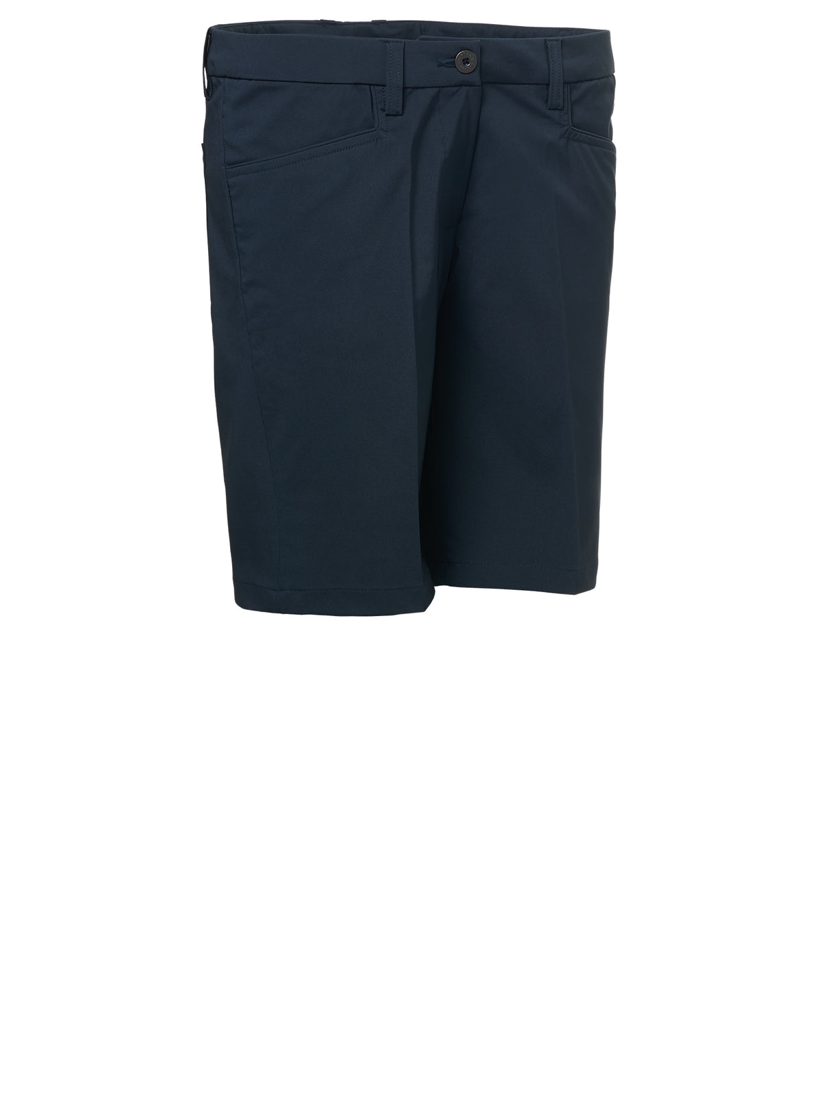Lds Cleek stretch shorts 46cm - navy-2