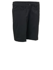 Lds Cleek stretch shorts 46cm - black