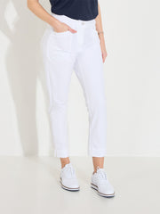 Lds Elite 7/8 trousers - white